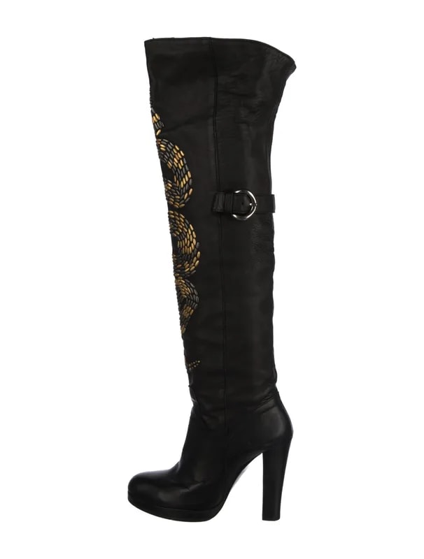 Thomas Wylde — Studded Accents — Designer Shoe — resale