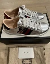 Gucci — Limited Edition Gucci ACE Striped "Year of the Dog" Sz36 — Sneaker — resale