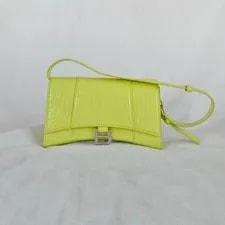 Balenciaga — Balenciaga Hourglass Embossed W Strap — Handbag — resale