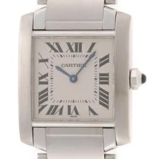 Cartier — Cartier W51003Q3 Tank Francaise MMWatches Ivory Dial Steel 【472】 — Watch — resale