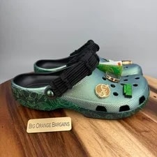 Crocs — Crocs Wicked Elphaba Size 11 Classic Clogs Limited Edition W/ Jibbitz NEW — Sneaker — resale