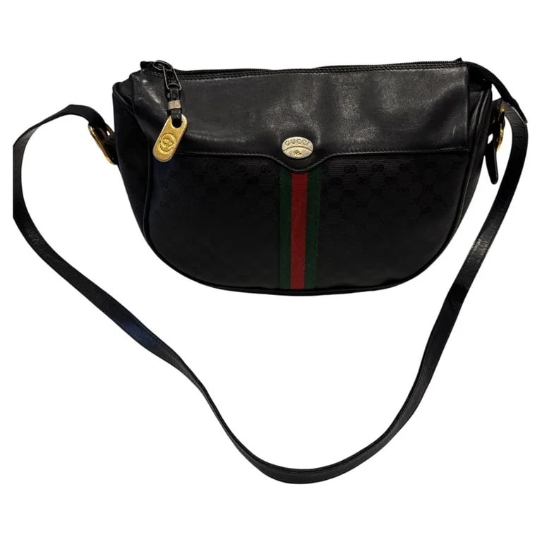 Gucci — Gucci Plus Bag Circa Late 1970s Stripe A Story — Designer Shoe — resale