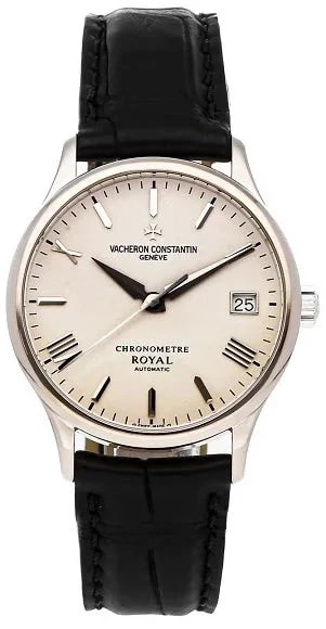 Worldofluxuryus — Vacheron Constantin Patrimony Chronometre Royal 18K White Gold — Watch — resale