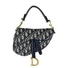 Dior — Auth Christian Dior Saddle Mini / Ccnvas - z9987 — Handbag — resale