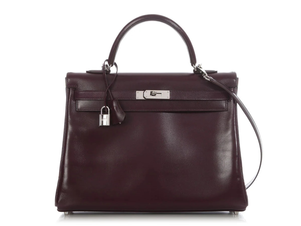Hermès — Hermès Raisin Kelly 35 — Handbag — resale