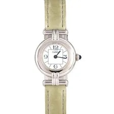Cartier — No Maintenance Cartier Must de SM W1011455 Silver Quartz From Japan — Watch — resale