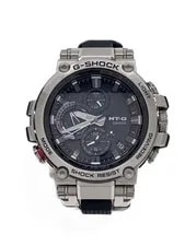 Casio — Casio Solar G Shock Analog SLV BLK SS From Japan — Watch — resale