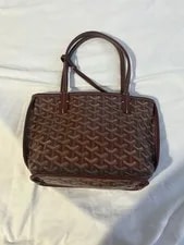 Goyard — Goyard With Snap Closure, Double Handles, Matching — Handbag — resale