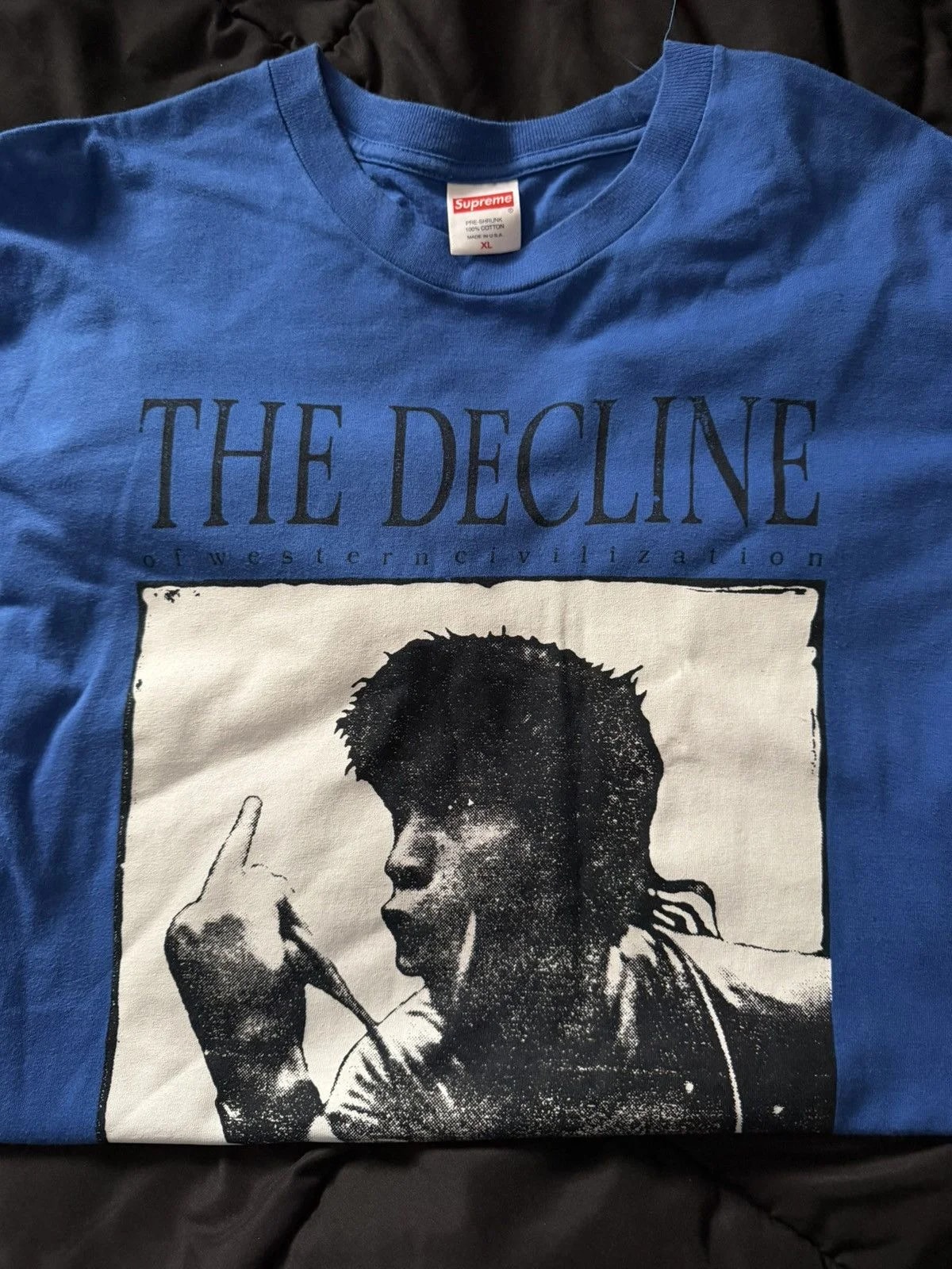 Supreme — Supreme Decline of Western Civilization — streetwear — resale