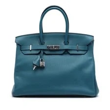 Hermès — Hermès Birkin Retourne 35 Peacock — Handbag — resale