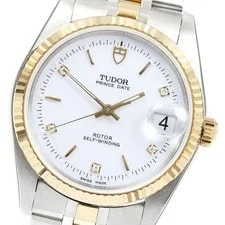 Tudor — Tudor Prince Date 74033 5P Diamond YG2 Tone Automatic Watch_942602 — Watch — resale
