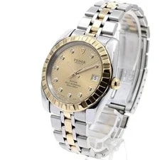 Tudor — Tudor Classic Date 21013 37mm SS Gold Dial Automatic Date #C7210 — Watch — resale