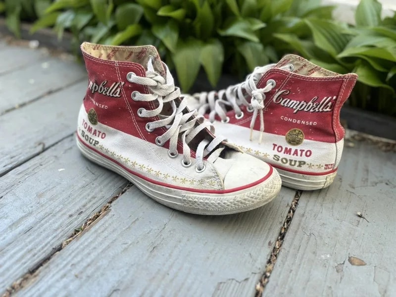 Converse — Andy Warhol Campbells Soup Converse — Sneaker — resale
