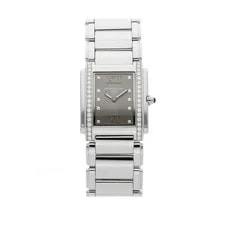 Patek Philippe — Patek Philippe Twenty~4 Steel Quartz Gray Dial Diamond 4910/10A-010 — Watch — resale