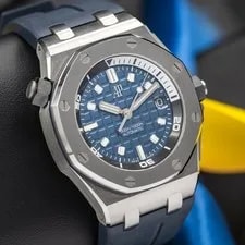 Audemars Piguet — Audemars Piguet Royal Oak Offshore Diver Blue - 15720ST.OO.A027CA.01 — Watch — resale