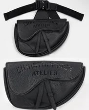Dior — Dior Atelier Saddle Crossbody Adjustable Strap Light Scratch on Back — Handbag — resale