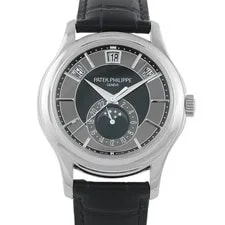 Patek Philippe — Patek Philippe Annual Calendar Moonphase 18K White Gold 5205G — Watch — resale