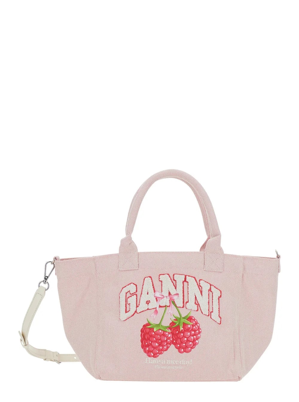 Ganni — Ganni Embroidered -Print — — Handbag — resale