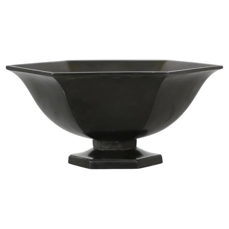 Just Andersen — Pedestal Diskometal Bowl Designed By Just Andersen, 1920s, Denmark — decorative_object — resale