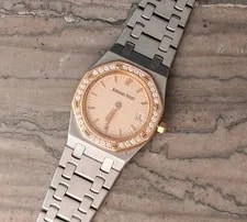 Audemars Piguet — Audemars Piguet Mini Royal Oak 24mm 67472 Two-Tone Diamond Bezel — Watch — resale