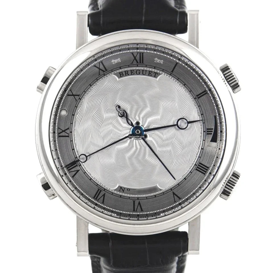 Worldofluxuryus — Breguet Classique Complications Reveil Musical 18K White Gold — Watch — resale
