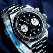 Tudor — 2021 NEW Unworn Tudor Black Bay Chrono M79360N Black Dial Steel Bracelet — Watch — resale