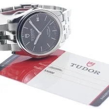 Tudor — Tudor Glamour 55000 36mm SS Black Dial Automatic Date #C8344 — Watch — resale