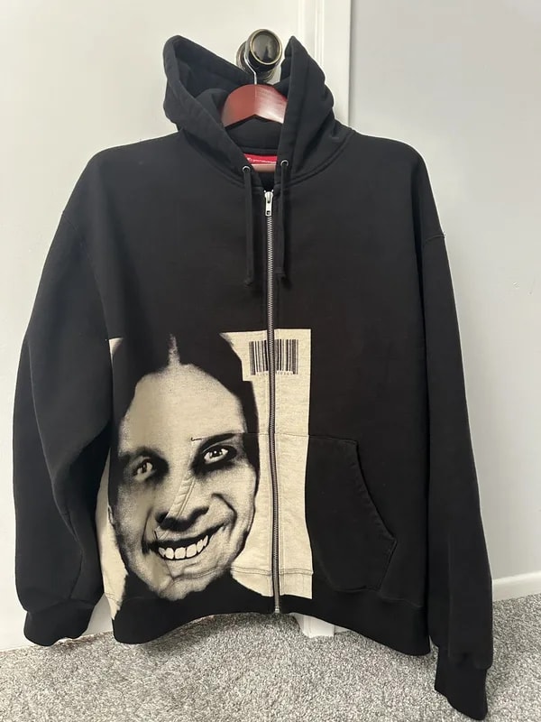 Supreme — Supreme X Aphex Twin Zip Up Jacket — Clothing — resale
