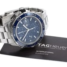 Tag Heuer — TAG Heuer Aquaracer CAK2112.BA0833 43mm SS Blue Dial Automatic Chronograph #C232 — Watch — resale
