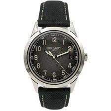 Patek Philippe — Patek Philippe Calatrava 5226G-001 Charcoal Grey Dial 18K White Gold B&P 2023 — Watch — resale
