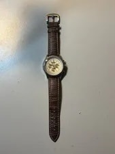 Breitling — Breitling Chronometre Navitimer ’S Brown Leather Band Excellent Cond — Watch — resale