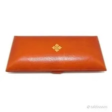 Patek Philippe — Patek Philippe Genuine Swiss Leather Case Box 1950s Orange F/S — Watch — resale