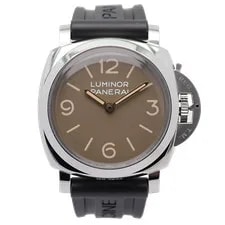 Panerai — Panerai PAM00663 Luminor Marina 'Acciaio' Brevettato Brown — Watch — resale