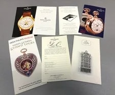 Patek Philippe — Seven Original Patek Philippe Booklets - Very Nice — Watch — resale