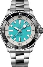Breitling — Breitling Superocean 44mm Turquoise Blue Dial Steel A17376211L2A1 — Watch — resale