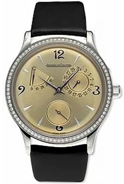 Worldofluxuryus — Jaeger-LeCoultre Joaillerie Stainless Steel & Diamonds — Watch — resale