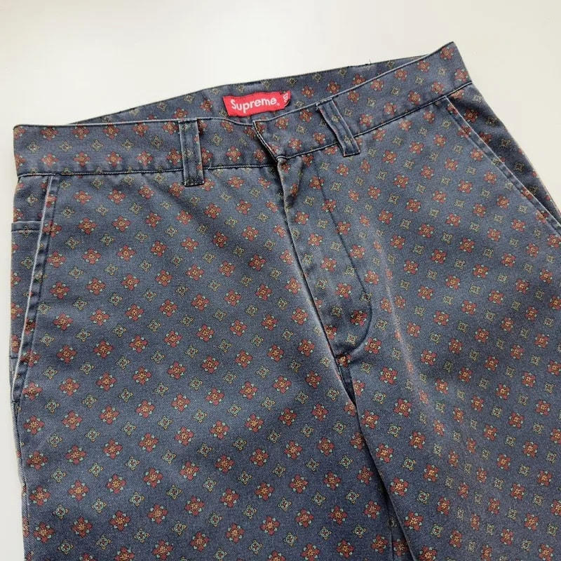 Supreme — FW16 Supreme Foulard Work Pants Size 30 — Handbag — resale