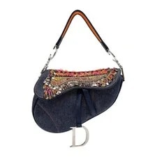 Dior — Dior Limited Edition Saddle Embellished — Handbag — resale