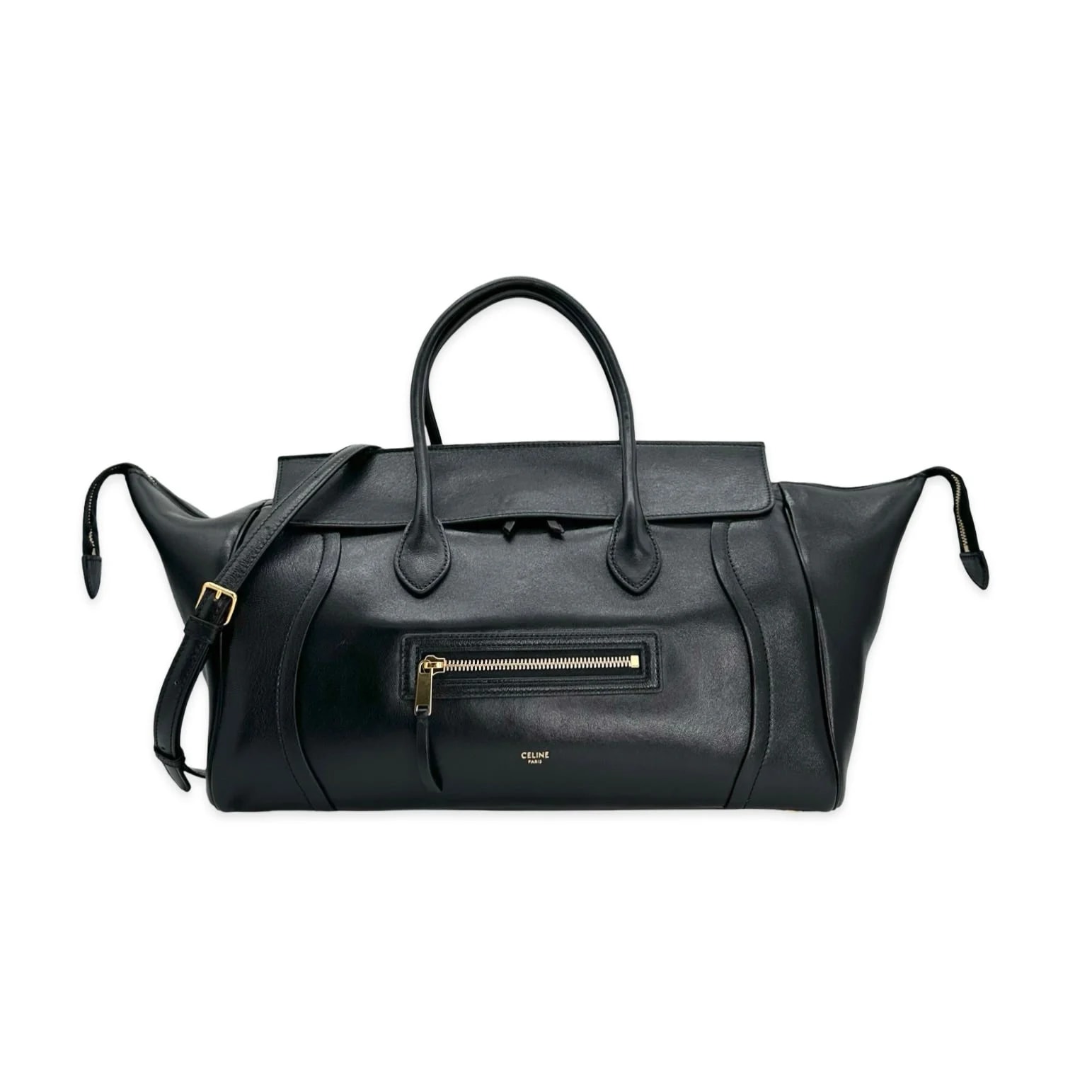 Luv Luxe Scottsdale — Celine Supple Medium New Luggage — Handbag — resale