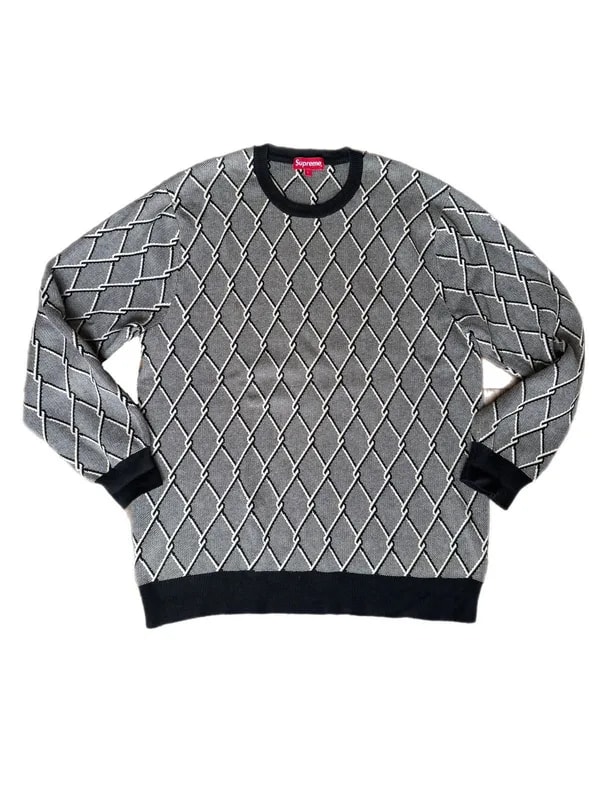 Supreme — Supreme Chain Link Sweater — streetwear — resale