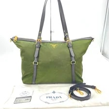 Prada — Auth Prada Milano & 2WAY Bruciato — Handbag — resale