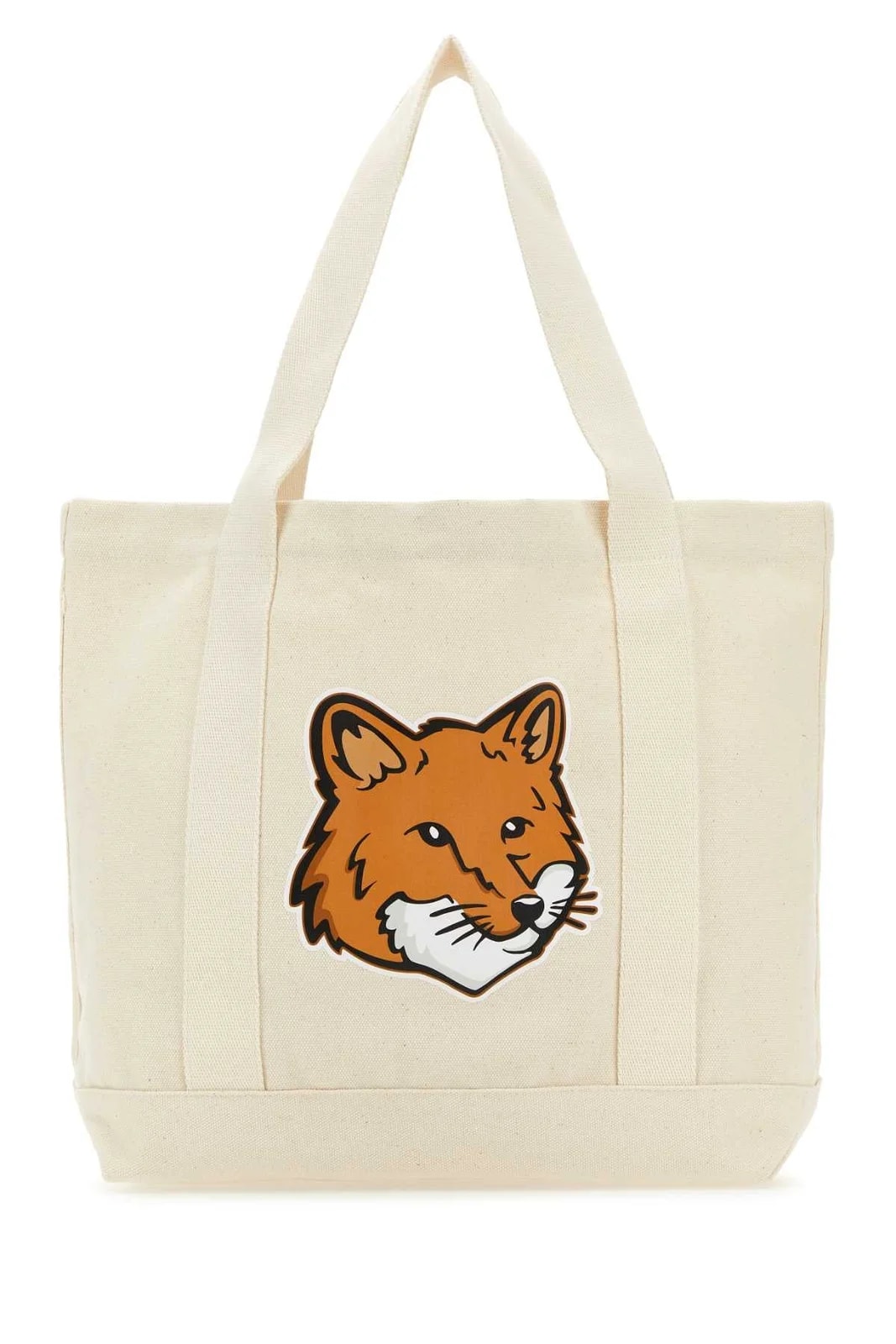 Maison Kitsuné — Maison Kitsuné Fox Head Embroidered — Exterior = — Handbag — resale