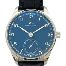 IWC — IWC 40 IW358305 40mm SS Blue Dial Automatic Exhibition Caseback 2020 #OKW1520 — Watch — resale