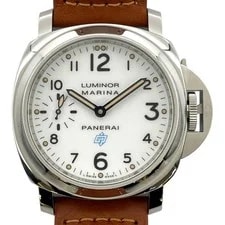 Panerai — Panerai Luminor Marina Logo Acciaio PAM00660 White #326 — Watch — resale