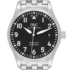 IWC — IWC Pilot's Mark Xviii Steel Black Dial IW327009 — Watch — resale