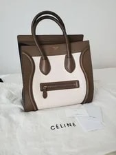 Celine — Celine Luggage Drummed Calf Durable — Handbag — resale