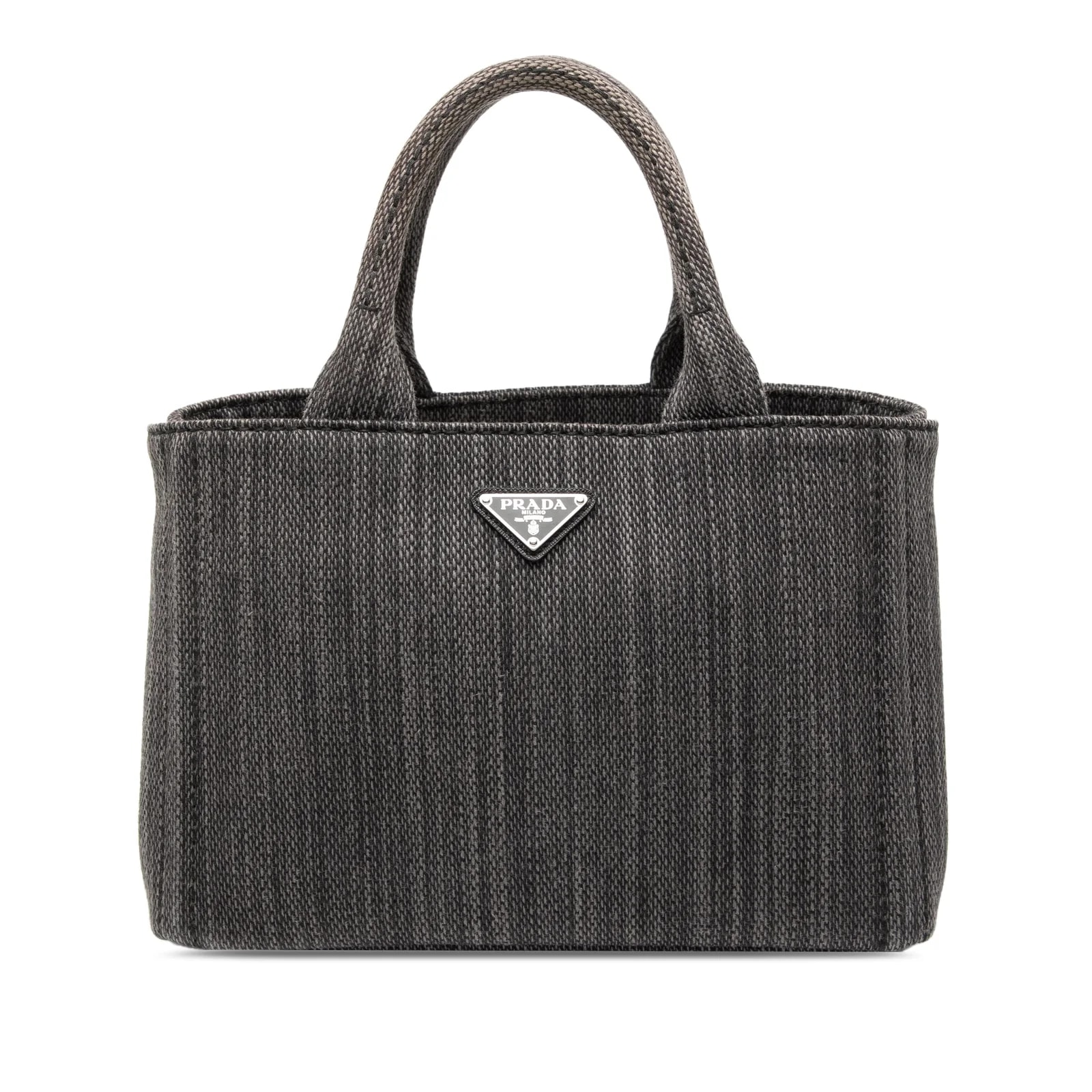 Prada — Small Canapa Satchel — Handbag — resale