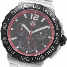 TAG Heuer — TAG Heuer CAU1116 Formula 1 Quartz Black Dial SS 42mm — Watch — resale