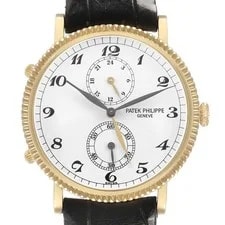 Patek Philippe — Patek Philippe Calatrava Travel Time Yellow Gold 5034 — Watch — resale
