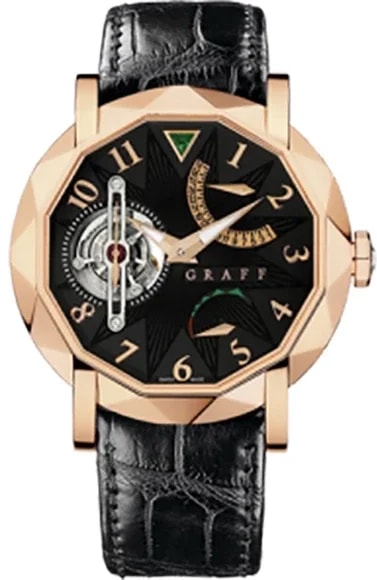 Worldofluxuryus — Graff Mastergraff Tourbillon 18K Rose Gold — Watch — resale